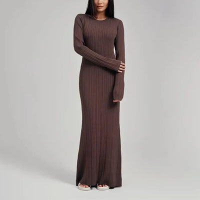 Jana שמלת מקסי סרוגה